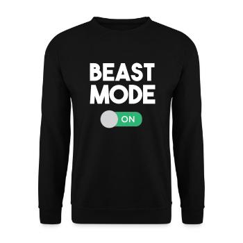 Gamer - Unisex Sweatshirt - black - Front - Alina (178cm) & Michal (187cm)