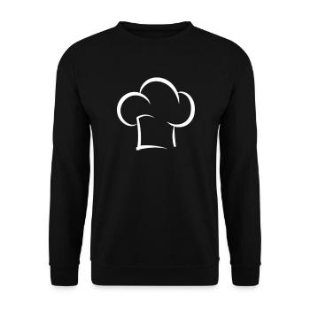 Chef cuisine cuisine - Sweat-shirt Unisexe - noir - Devant - Alina (178cm) & Michal (187cm)