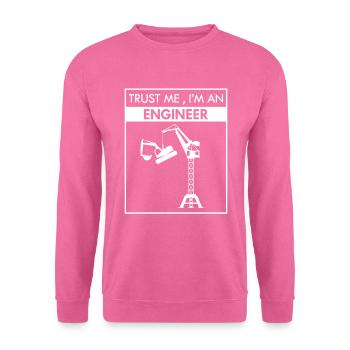 Ingenieur - Unisex Pullover - Pink - Vorne