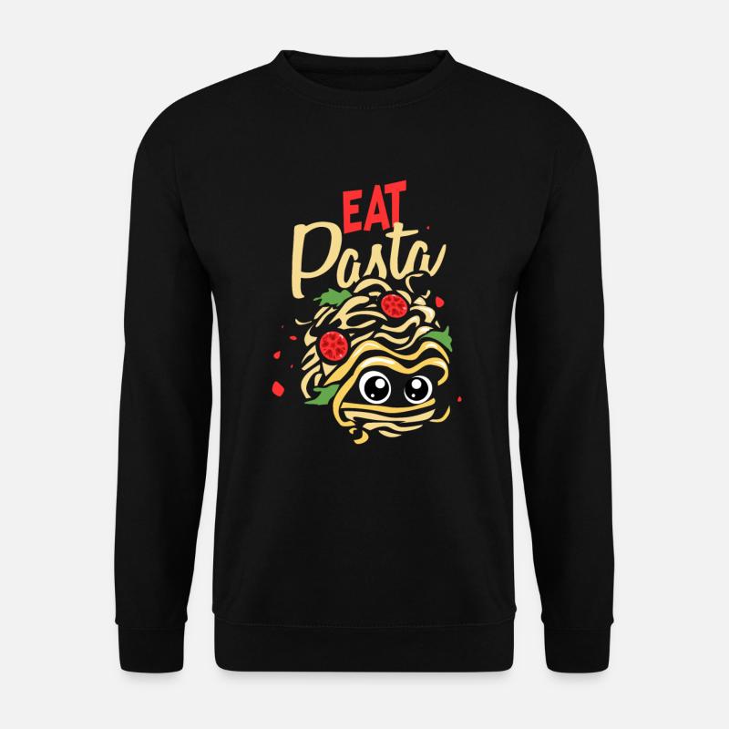 Mangez des spaghettis - Sweat-shirt Unisexe - noir