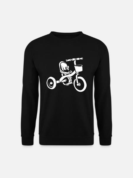 Radsport Fahrrad Dreirad - Unisex Pullover - Schwarz