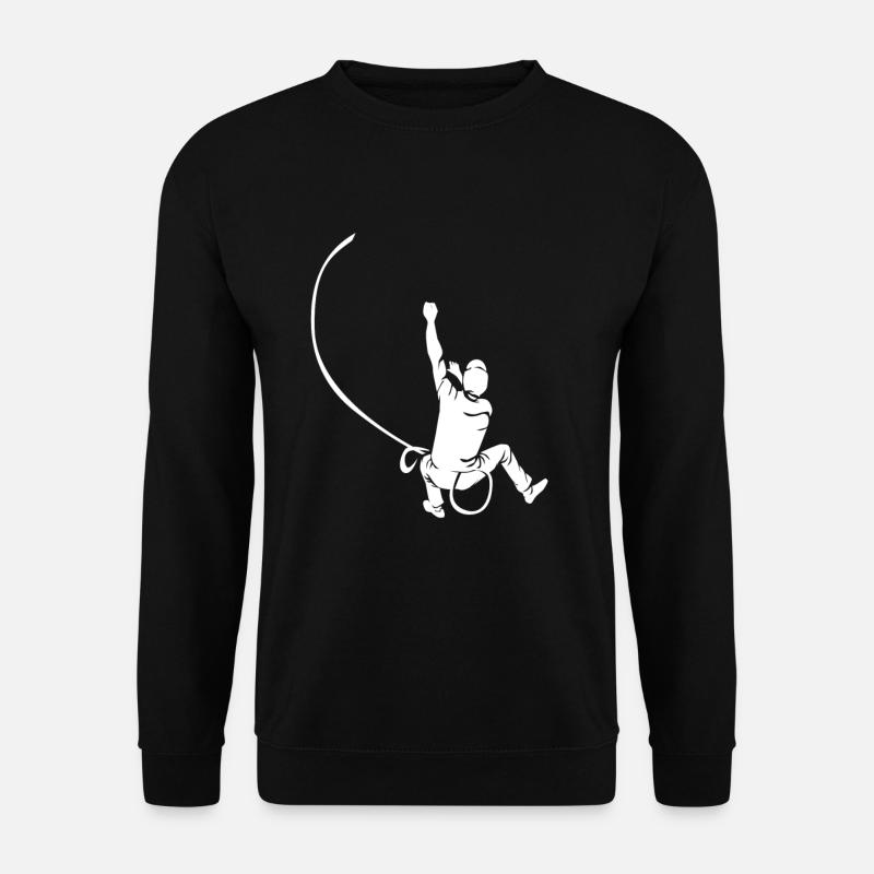 Bouldering - Unisex Sweatshirt - black
