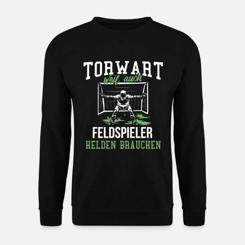 Fußball - Unisex Pullover - Schwarz