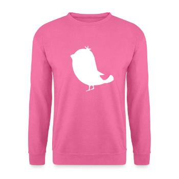 Vogel Vögel beobachten - Unisex Pullover - Pink - Vorne