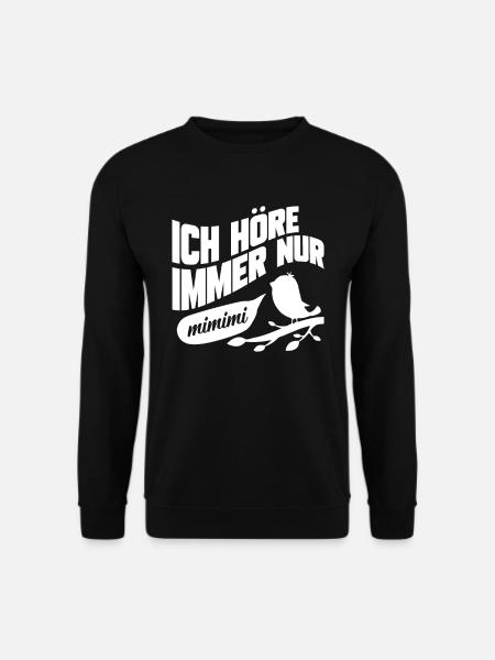 Vögel Vogel Fliegen Flügel - Unisex Pullover - Schwarz
