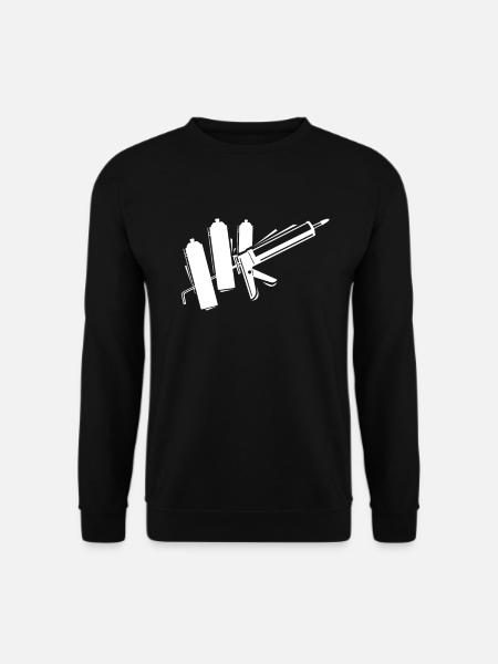 Handyman home improvement craft tool - Unisex Sweatshirt - black