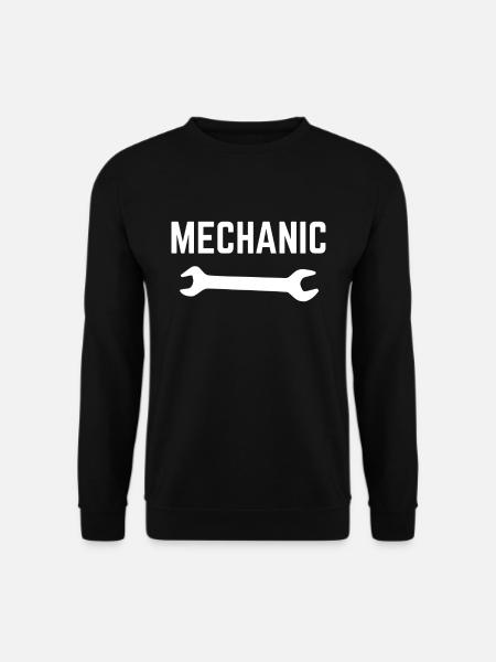 Atelier mécanique - Sweat-shirt Unisexe - noir