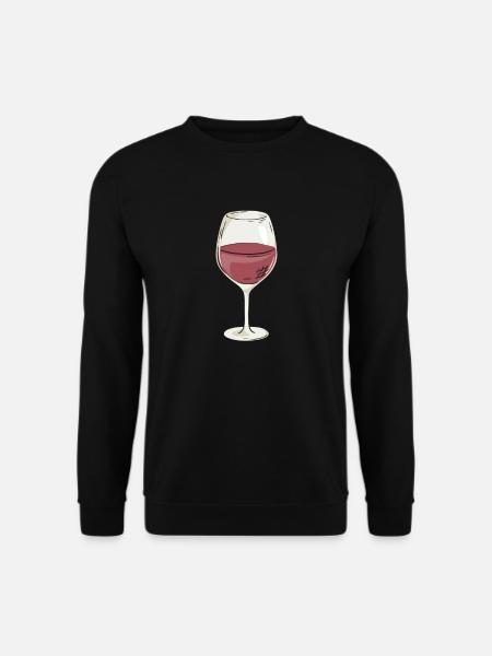 Wine - Unisex Sweatshirt - black