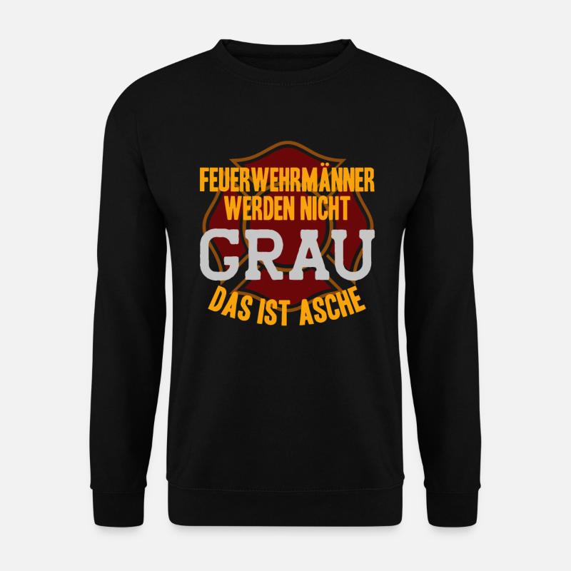 Freiwillige Feuerwehr Feuerwehrmann - Unisex Pullover - Schwarz