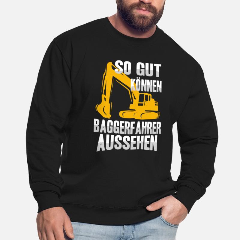 Drague driver Chantier de construction de dragues Sweat-shirt Unisexe