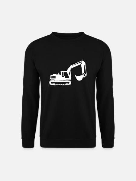 Bagger Baggern Baggerfahrer - Unisex Pullover - Schwarz