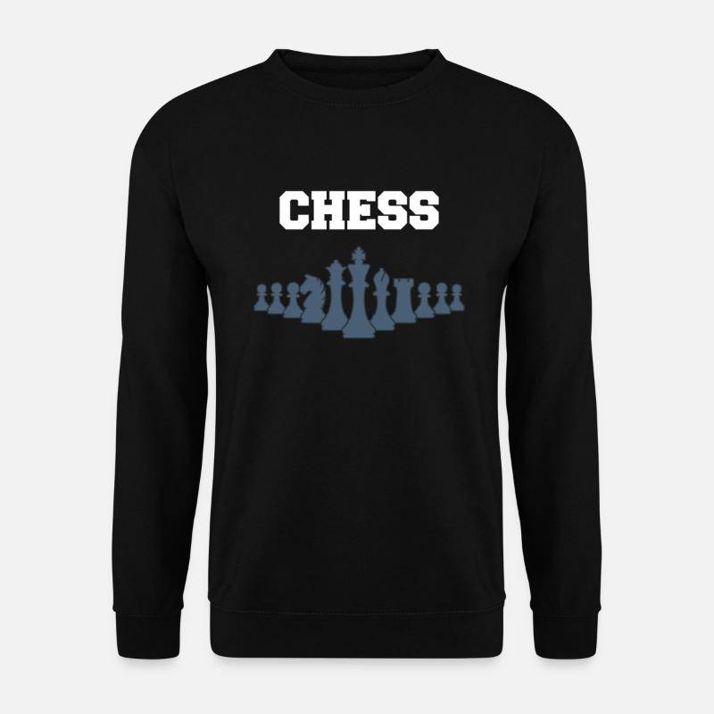 Schach - Unisex Pullover - Schwarz