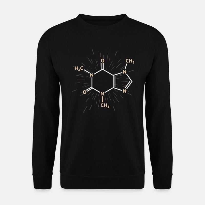 Kaffee - Unisex Pullover - Schwarz