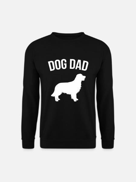 Haustier Hundebesitzer Dad Hunde Hundeliebhaber - Unisex Pullover - Schwarz