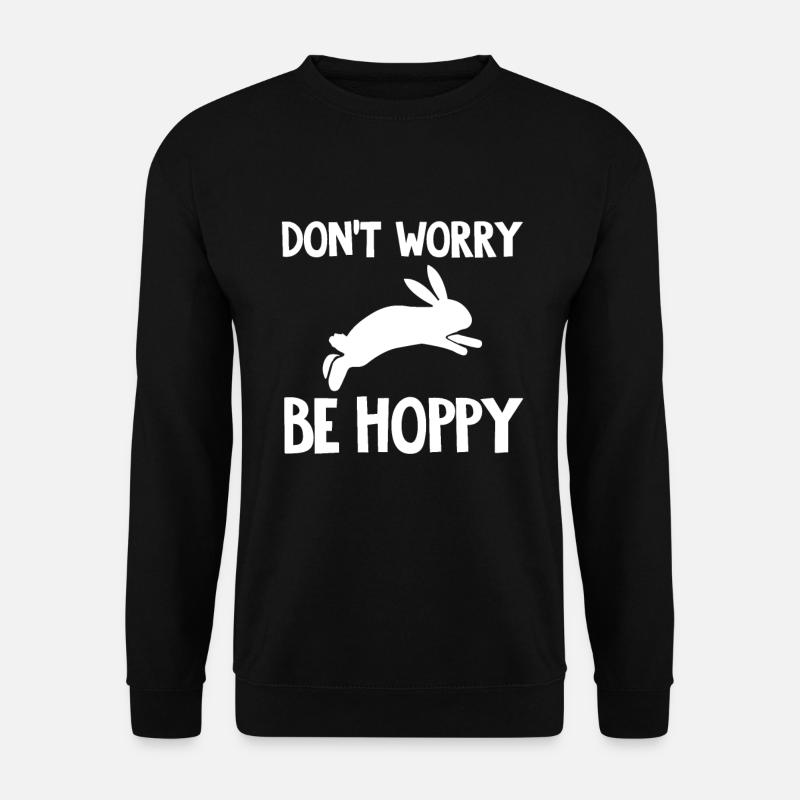 Lapin lapin dit - Sweat-shirt Unisexe - noir