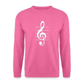 Musik - Unisex Pullover - Pink - Vorne