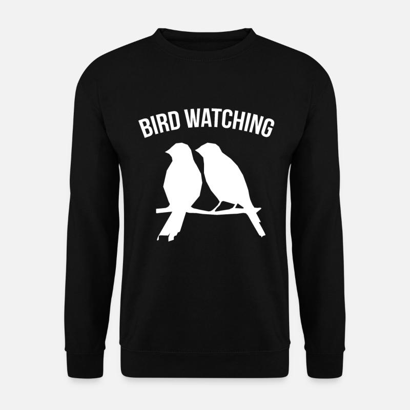 Vögel - Unisex Pullover - Schwarz