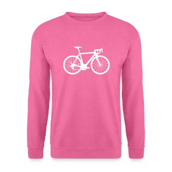 cycling - Unisex Sweatshirt - pink - Front