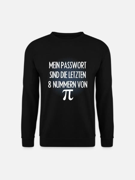 Mathematiker Mathematik Spruch - Unisex Pullover - Schwarz