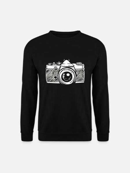 Photographer Photographing Camera Photographer - Unisex Sweatshirt - black