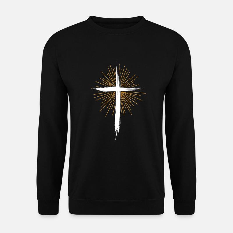 Dieu prédicateur Jésus foi chrétienne christianisme - Sweat-shirt Unisexe - noir