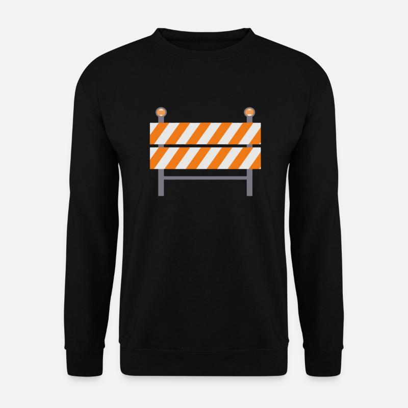 construction worker - Unisex Sweatshirt - black