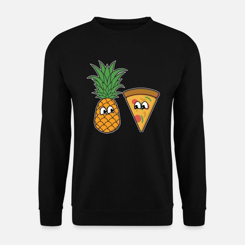Pizza - Unisex Sweatshirt - black