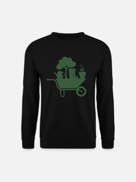 Garten - Unisex Pullover - Schwarz
