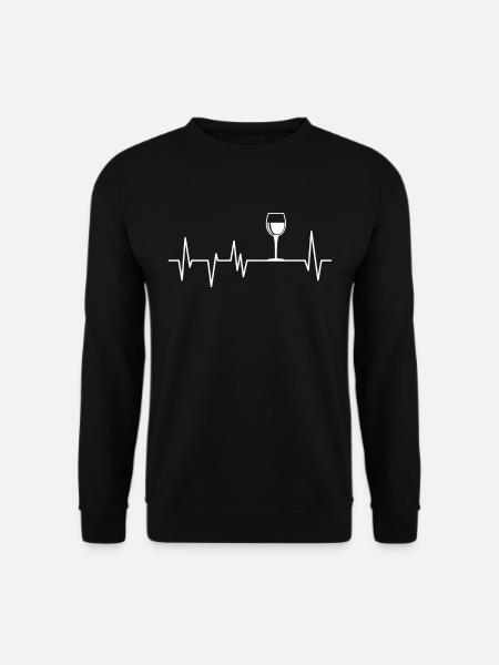 Wine - Unisex Sweatshirt - black