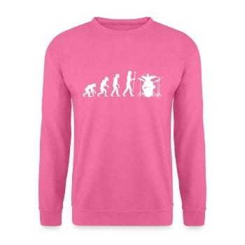 Drums - Unisex Sweatshirt - pink - Front