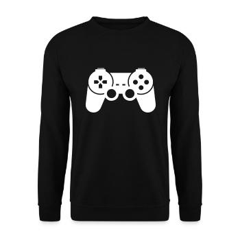 Gaming - Sweat-shirt Unisexe - noir - Devant - Alina (178cm) & Michal (187cm)