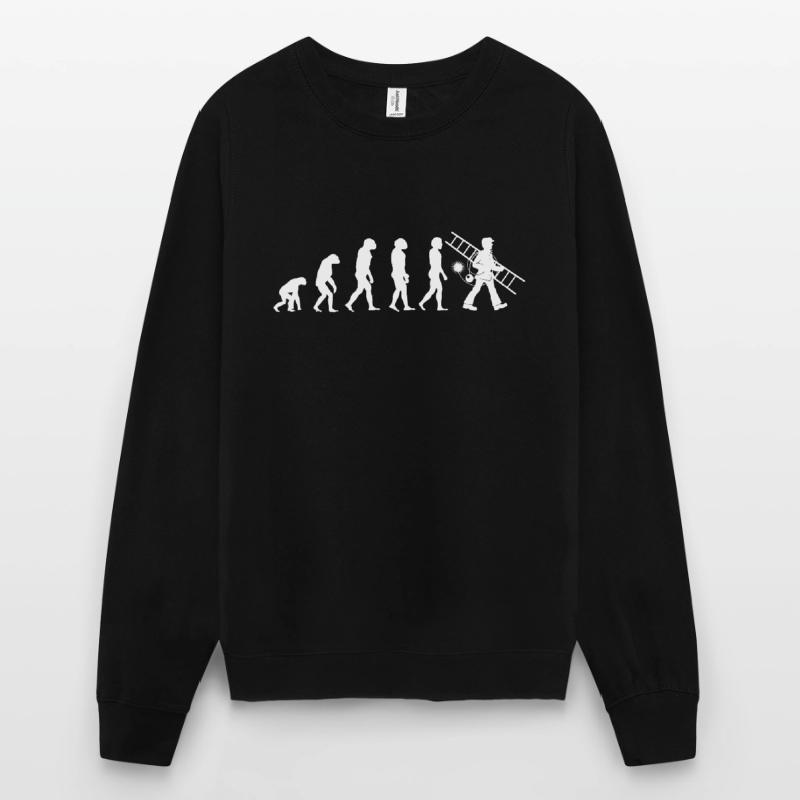 Ramoneur Evolution Cheminée Cheminée Sweat-shirt Unisexe