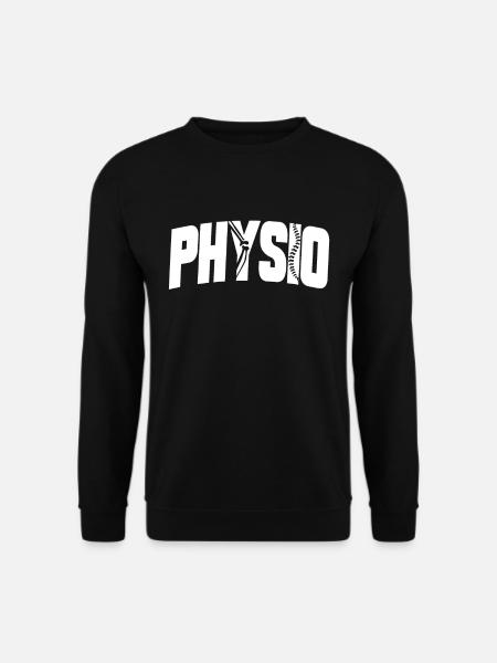 Physiotherapeut Physio Physiotherapie Therapie - Unisex Pullover - Schwarz