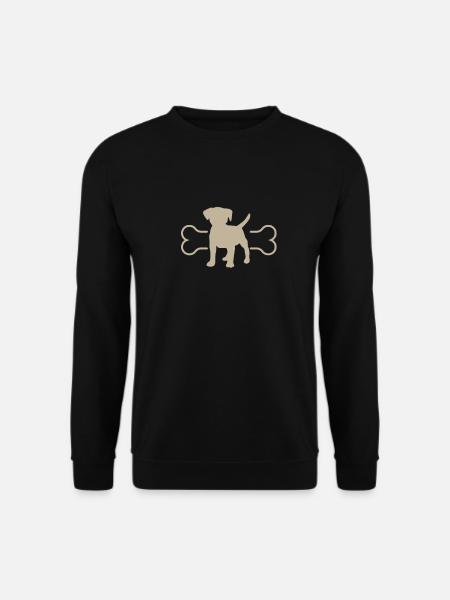 Haustier Hunde Hundefreund - Unisex Pullover - Schwarz