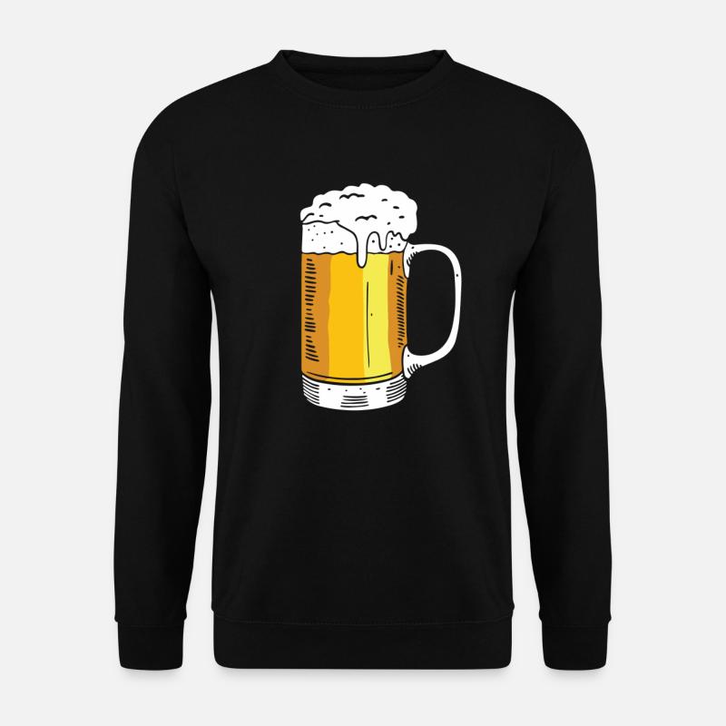 Bier - Unisex Pullover - Schwarz