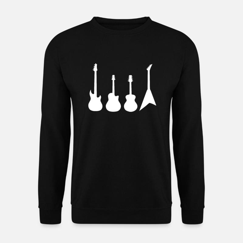 guitar - Unisex Sweatshirt - black