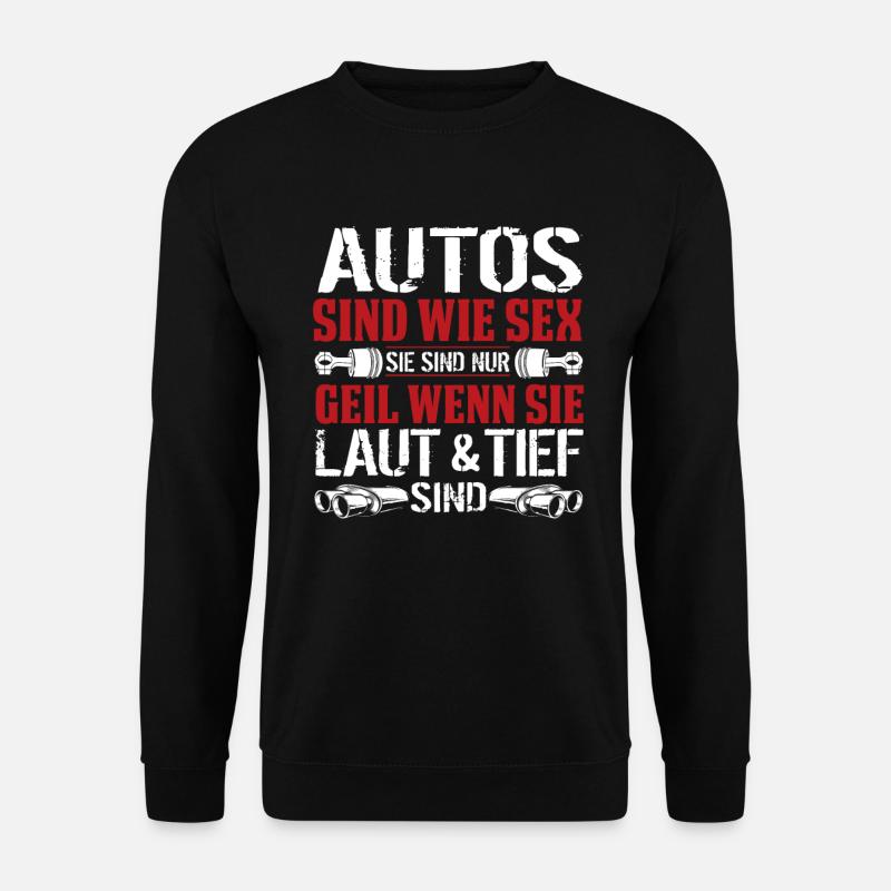 Tuner tuning mechanic - Unisex Sweatshirt - black