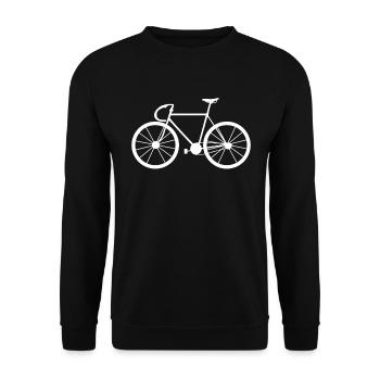 Radsport - Unisex Pullover - Schwarz - Vorne - Alina (178cm) & Michal (187cm)