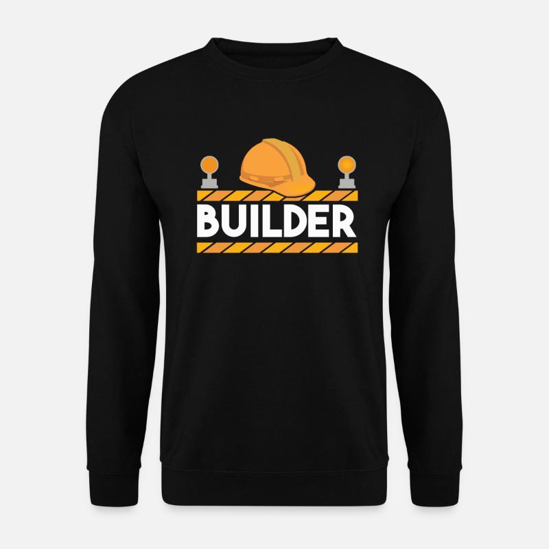 Construction worker - Unisex Sweatshirt - black