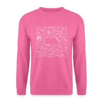 mathematician - Unisex Sweatshirt - pink - Front