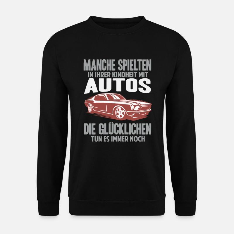 Auto Rennauto Tuning - Unisex Pullover - Schwarz