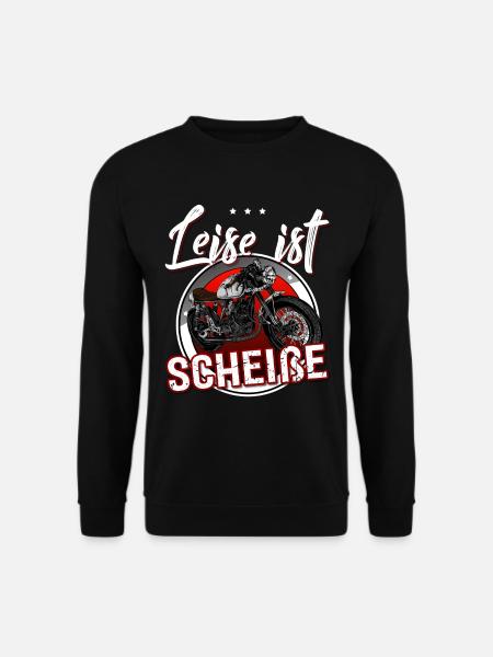 Leise Ist Scheisse - Unisex Pullover - Schwarz