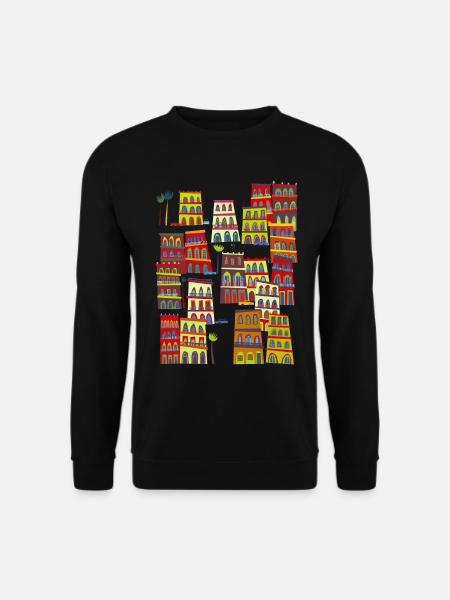 Havanna, Kuba - Unisex Pullover - Schwarz