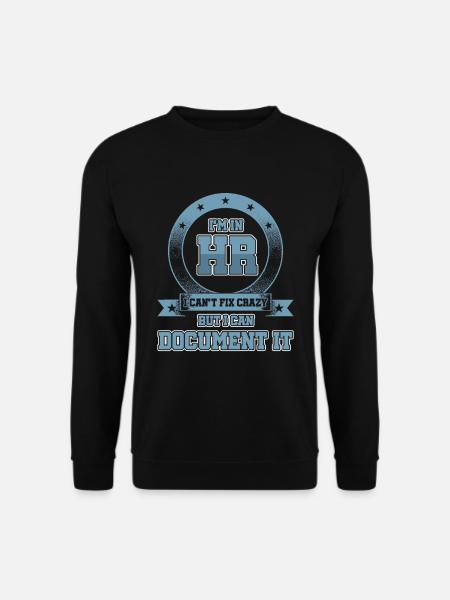 Human Resource Manager Employees Management - Unisex Sweatshirt - black