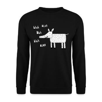 Sanglier - Sweat-shirt Unisexe - noir - Devant - Alina (178cm) & Michal (187cm)