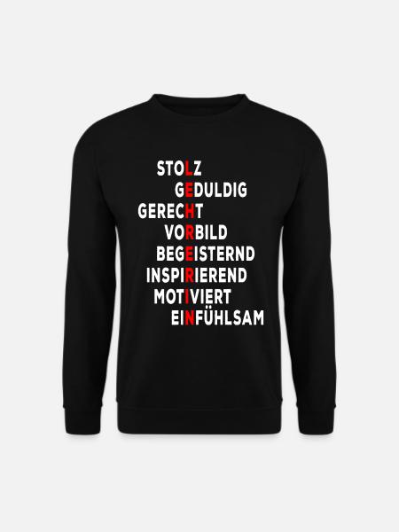 Lehrer Definition - Unisex Pullover - Schwarz