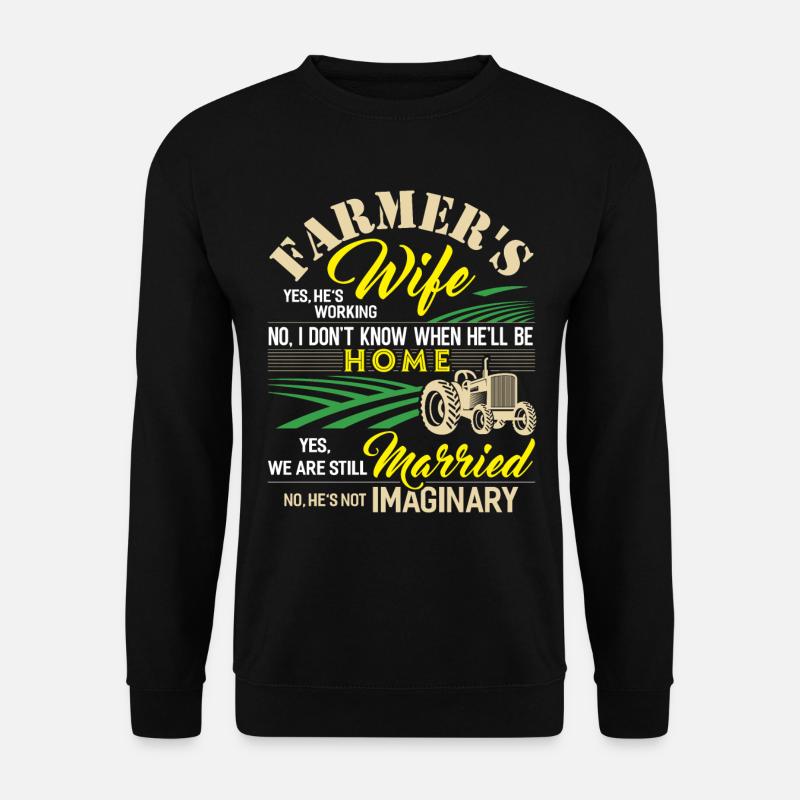 Peasant woman - Unisex Sweatshirt - black