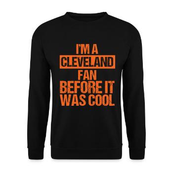 Cadeau de footballeur de sports d'équipe de football américain I - Sweat-shirt Unisexe - noir - Devant - Alina (178cm) & Michal (187cm)