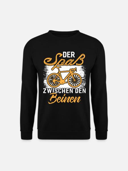 Rennrad - Der Spaß Zwischen Den Beinen - Unisex Pullover - Schwarz