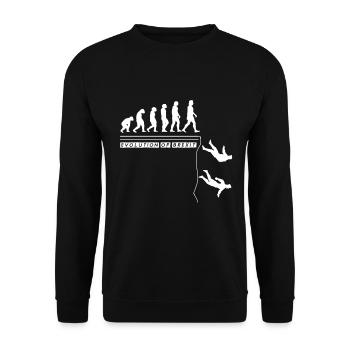 Évolution du Brexit British UK Europe Exit Gift - Sweat-shirt Unisexe - noir - Devant - Alina (178cm) & Michal (187cm)